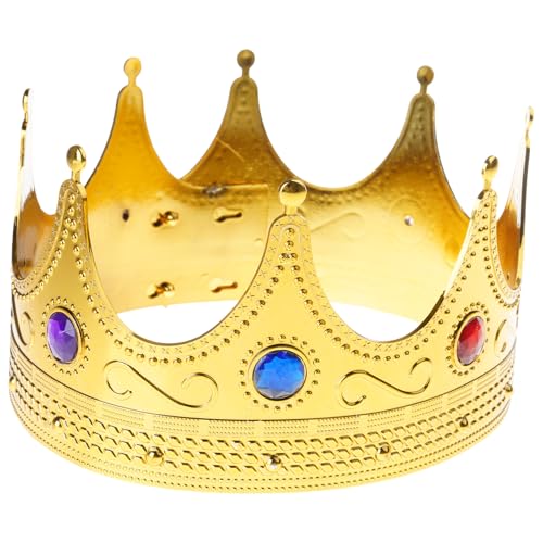 GMBYLBY Königskronen Prinzenkrone Kostüm Zubehör für Mottopartys Halloween Cosplay Rollenspiel Geburtstag Feier Königskronen Kuchen Topper für Jungen GMBYLBY Königskronen Prinzenkrone Kostüm Zubehör für Mottopartys Halloween Cosplay Rollenspiel Geburtstag Feier Königskronen Kuchen Topper für Jungen von GMBYLBY