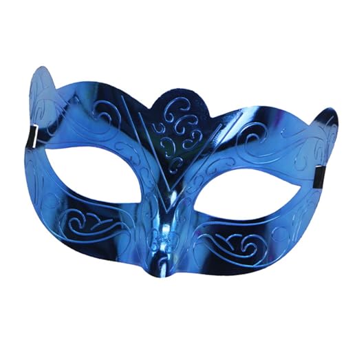 GMBYLBY Metallic Masquerade Halbgesicht Maske Halloween Party Augenmaske Für Männer Frauen Maskerade Hochzeit Halloween Kostümzubehör GMBYLBY Metallic Masquerade Halbgesicht Maske Halloween Party Augenmaske Für Männer Frauen Maskerade Hochzeit Halloween Kostümzubehör von GMBYLBY