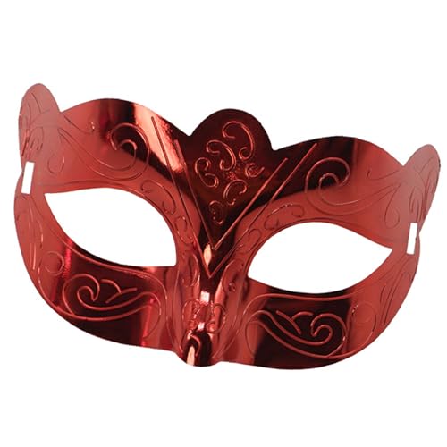 GMBYLBY Metallic Masquerade Halbgesicht Maske Halloween Party Augenmaske Für Männer Frauen Maskerade Hochzeit Halloween Kostümzubehör GMBYLBY Metallic Masquerade Halbgesicht Maske Halloween Party Augenmaske Für Männer Frauen Maskerade Hochzeit Halloween Kostümzubehör von GMBYLBY