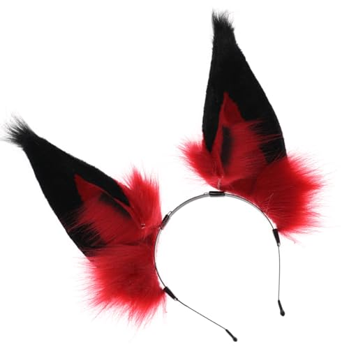 GMBYLBY Pelzige Plüsch Teufel Ohrhaarhoop Für Frauen Teenager Rollenspiel Anime Maid Stirnband Party Kostüm Dark Series Friseur Tool GMBYLBY Pelzige Plüsch Teufel Ohrhaarhoop Für Frauen Teenager Rollenspiel Anime Maid Stirnband Party Kostüm Dark Series Friseur Tool von GMBYLBY