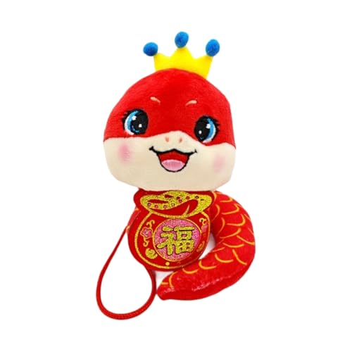 GMBYLBY Plüsch Spielzeug Kleine Cartoon Schlange Anhänger Schlüsselbund Chinesisches Neujahr Hängende Dekoration Handgemachte Festival Geschenk Für Kinder GMBYLBY Plüsch Spielzeug Kleine Cartoon Schlange Anhänger Schlüsselbund Chinesisches Neujahr Hängende Dekoration Handgemachte Festival Geschenk Für Kinder von GMBYLBY