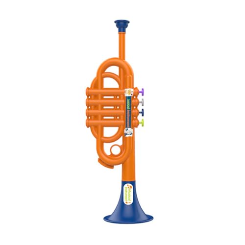 GMBYLBY Realistische Kinder Trompeten Spielzeug Musikinstrument Spielzeug Für Kinder Musik Interesse Entwicklung Sicheres Bildungsspielzeug Für Kind von GMBYLBY