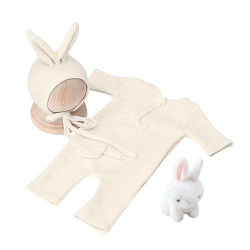GMBYLBY Säuglingsfotografie Outfit & Jumpsuits Set Photostudio Posieren Requisiten Baby Foto Hasen Kostüm Dusche Geschenk Junge GMBYLBY Säuglingsfotografie Outfit & Jumpsuits Set Photostudio Posieren Requisiten Baby Foto Hasen Kostüm Dusche Geschenk Junge von GMBYLBY