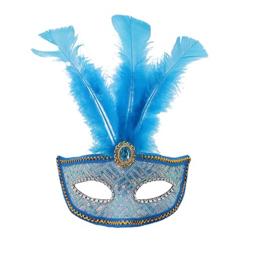 GMBYLBY Strass Pailletten Maskeraden Venezianer für Frauen Halloween Weihnachten halbes Gesicht Auge Cosplay Requisiten Maskeraden GMBYLBY Strass Pailletten Maskeraden Venezianer für Frauen Halloween Weihnachten halbes Gesicht Auge Cosplay Requisiten Maskeraden von GMBYLBY