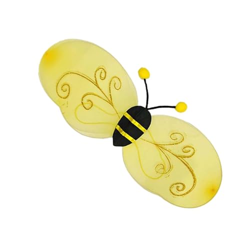 GMBYLBY Tierflügel Cosplay Kostüm Für Frauen Kinder Geburtstag Maskerade Partys Halloween Tierflügel Kostüm Stirnband Zauberstab von GMBYLBY