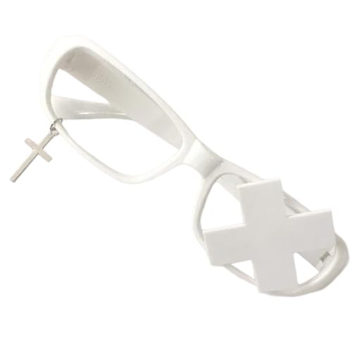 GMBYLBY Überkreuzt Brillen Subkulturen Crosse Brille GMBYLBY Überkreuzt Brillen Subkulturen Crosse Brille von GMBYLBY