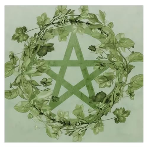 GMBYLBY Velvets Tarottisch Deckt Luxuriöse Grüne Tarots Mats Spirituelle Tischdecke Für Brettspielbegeisterte von GMBYLBY