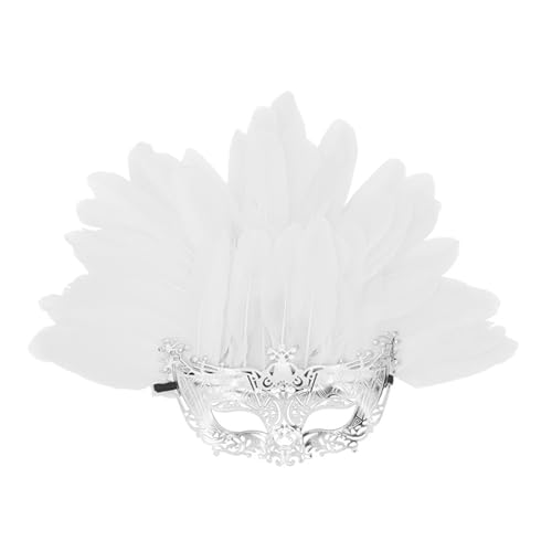 GMBYLBY Venezianer-Kostüm für Damen, gefiedert, Halloween, Karneval, Party, Tanz, Abschlussball, Halbgesicht, Maskeraden GMBYLBY Venezianer-Kostüm für Damen, gefiedert, Halloween, Karneval, Party, Tanz, Abschlussball, Halbgesicht, Maskeraden von GMBYLBY