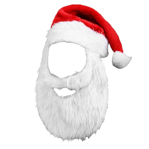 GMBYLBY Weihnachten Santa Kostüm Weiße Weihnachtsklauseln Hutbart Und Perücken Für Weihnachtsfeier Cosplay Kostümzubehör Set GMBYLBY Weihnachten Santa Kostüm Weiße Weihnachtsklauseln Hutbart Und Perücken Für Weihnachtsfeier Cosplay Kostümzubehör Set von GMBYLBY