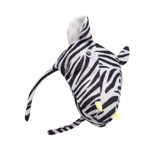 GMBYLBY Zebras, Ohren und Schwanz, Fliege, Handschuhe, Tier-Kostüm-Set, Zubehör, Zebras-Kostüm-Set für Halloween, Cosplay-Party GMBYLBY Zebras, Ohren und Schwanz, Fliege, Handschuhe, Tier-Kostüm-Set, Zubehör, Zebras-Kostüm-Set für Halloween, Cosplay-Party von GMBYLBY