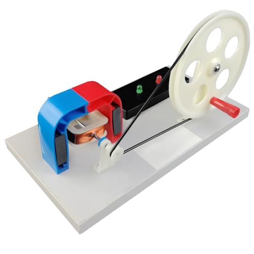 Handkurbel A-C und D-C Manueller Generator Physik Handkurbel Generator Stromerzeugung Lehrinstrument Spielzeug von GMBYLBY