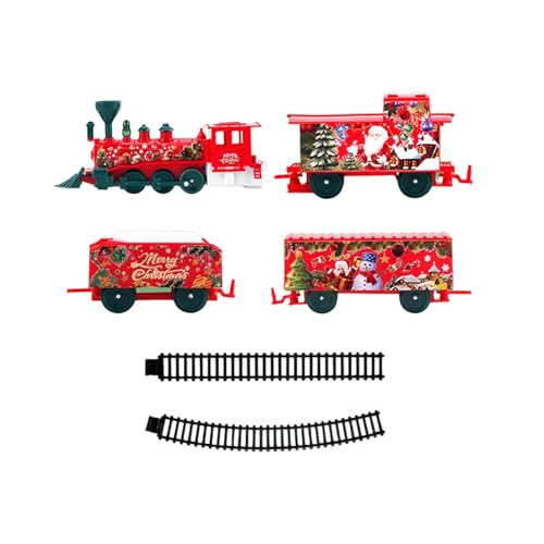 Mehrzweck Weihnachtszug Mit Realistischen Strecken Und Mehreren Sensorischen Funktionen Für Die Ferienspaß Dekoration von GMBYLBY