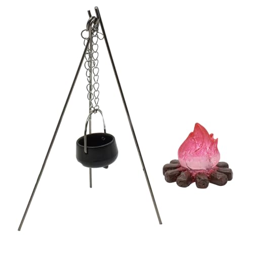 Modell Hanging Cesson Dollhouses Cesson 1:12 Skala Realistisches Kochgeschirr Hängende Pots Modell Für Küchenspaß von GMBYLBY