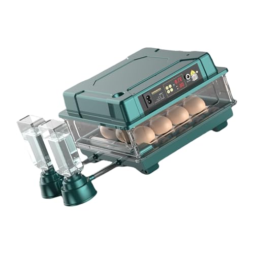 Smarted Eggs Inkubator, automatische Rotation, Echtzeit-Eier, Drehtablett für kleine Bauernhöfe und Bildungslabor von GMBYLBY