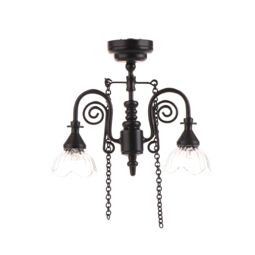 Wohnzimmer Deckenlampe Möbel Puppenhaus Miniatur Pretend Play Zubehör Lebensszene Rolle Wohnzimmer Deckenlampe Möbel Puppenhaus Miniatur Pretend Play Zubehör Lebensszene Rolle von GMBYLBY