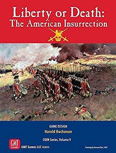 GMT Games GMT1508 Liberty or Death: The American Insurrection (Coin), Mehrfarbig von GMT Games