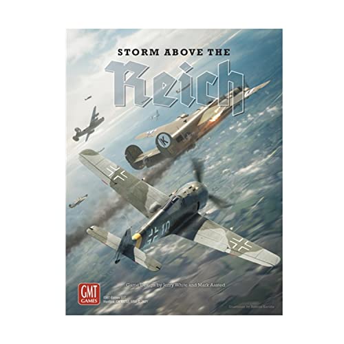 Storm Above The Reich - Brettspiel von GMT Games 1-2 Spieler - 30-60 Minuten Gameplay - Spiele für Spieleabend - Jugendliche und Erwachsene ab 14 Jahren - Englische Version von GMT Games