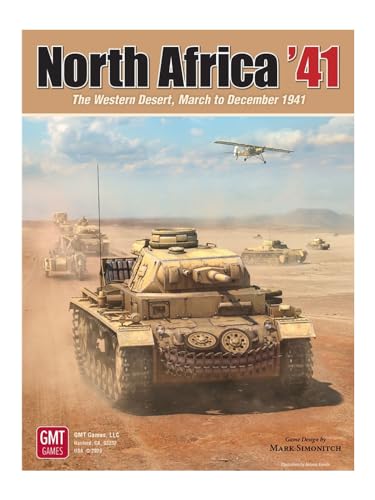 Nordafrika '41 Brettspiel | The Western Desert, März bis Dezember 1941 Nordafrika '41 Brettspiel | The Western Desert, März bis Dezember 1941 von GMT Games