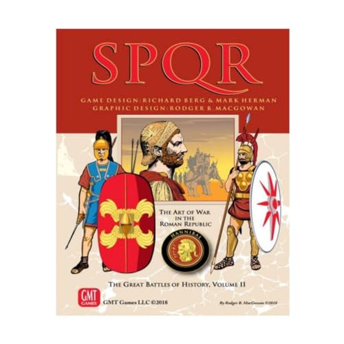 SPQR Deluxe - Great Battles of History Volume II reprint von GMT Games