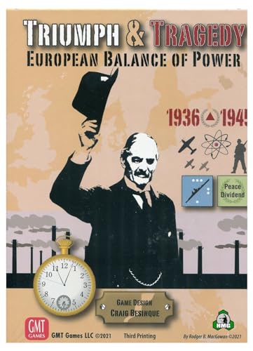 Triumph & Tragedy European Balance of Power 1936-45 - Board Game - Brettspiel - Englisch - English von GMT Games