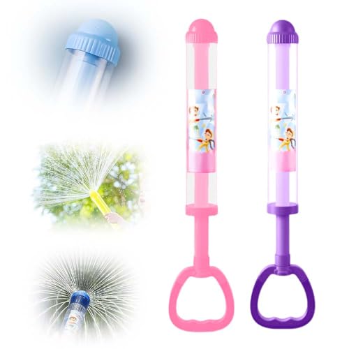 Feuerwerks Wasserpistole Spielzeug, 2025 Neu Feuerwerk Wasserpistole, Romantische Feuerwerk Water Squirter, Wasserspielzeug Kinder Outdoor Spielzeug zum Baden Pool Party (Rosa + Violett) von GMTEO