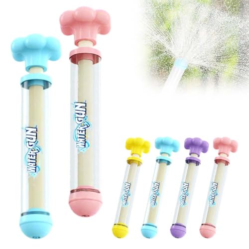 Feuerwerks Wasserpistole Spielzeug, 2025 Neu WassersprüHspielzeug, Wasserspielzeug Kinder Outdoor, Romantische Feuerwerk Water Squirter, Outdoor Spielzeug zum Baden, Pool, Party (Blau + Rosa) von GMTEO