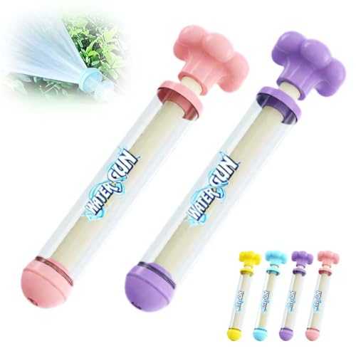 Feuerwerks Wasserpistole Spielzeug, 2025 Neu WassersprüHspielzeug Romantische Feuerwerk Water Squirter, Wasserspielzeug Kinder Outdoor Spielzeug zum Baden Pool Party (Pulver + Violett) von GMTEO