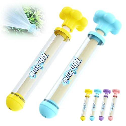 Feuerwerks Wasserpistole Spielzeug, WassersprüHspielzeug, Wasserspielzeug Kinder Outdoor, Romantische Feuerwerk Water Squirter, Outdoor Spielzeug zum Baden Pool Party (Blau + Gelb) von GMTEO