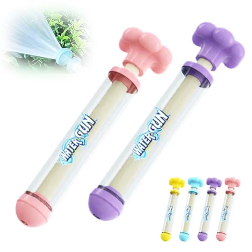 Feuerwerks Wasserpistole Spielzeug, WassersprüHspielzeug, Wasserspielzeug Kinder Outdoor, Romantische Feuerwerk Water Squirter, Outdoor Spielzeug zum Baden Pool Party (Pulver + Violett) von GMTEO