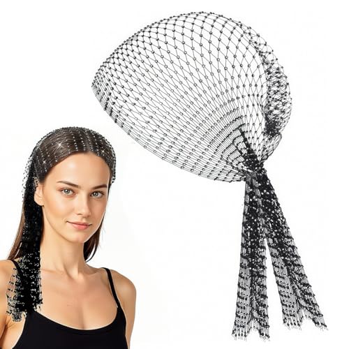 1920s Gatsby Flapper Haarband, 1920s Stirnband Damen Gatsby Haar Kette Exotisch Cleopatra Kostüm Accessoires 20er Jahre Flapper Blinkendes Haarband von GNALIA
