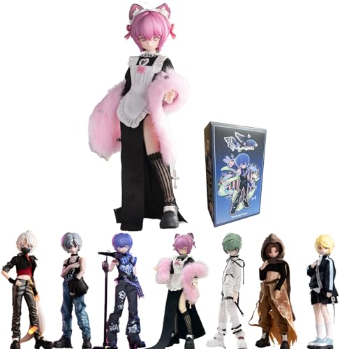 GNATAPIAY 1/8 BJD Puppen Blind Box, Kawaii BJD Puppen Zack Event Series 1/8 Ball Jointed Doll Collectable Action Figure Posable Dress Up Doll for Girls Birthday Party Gift Toys von GNATAPIAY
