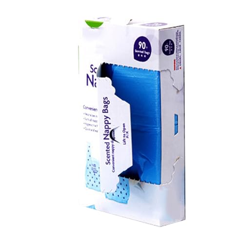 GNAUMORE Duftende Windelbeutel,Baby Windel Müllbeutel,Windel Entsorgungsbeutel,Baby Plastik Windelsack,Nachfüllpackung Windeleimer,Einweg-Windelbeutel,Duftende Einweg Windelsäcke GNAUMORE Duftende Windelbeutel,Baby Windel Müllbeutel,Windel Entsorgungsbeutel,Baby Plastik Windelsack,Nachfüllpackung Windeleimer,Einweg-Windelbeutel,Duftende Einweg Windelsäcke von GNAUMORE