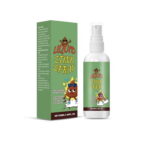 GNAUMORE Leistungsstarkes Spray, leistungsstarkes Spielzeug, Spray, extra starke Sprays für Halloween-Party, Farce-Spray, Witz, Duftspray, schlechter Geruch, extrem langlebig GNAUMORE Leistungsstarkes Spray, leistungsstarkes Spielzeug, Spray, extra starke Sprays für Halloween-Party, Farce-Spray, Witz, Duftspray, schlechter Geruch, extrem langlebig von GNAUMORE