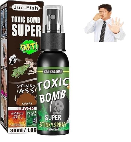 GNAUMORE Parodie Geruchsspray, Flüssiges Furzspray,Stinky Liquid,Starkes Furz Spra,Assfart Spray,Fart Spray Prank(30ml) von GNAUMORE