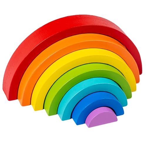 GNAUMORE Regenbogen Holz,Holz Montessori Regenbogen,Regenbogen Holzspielzeug,Regenbogen Spielzeug,Regenbogen Holz Spielzeug Bausteine,Holz Regenbogen Baby Pastell,Holzregenbogen Stapel GNAUMORE Regenbogen Holz,Holz Montessori Regenbogen,Regenbogen Holzspielzeug,Regenbogen Spielzeug,Regenbogen Holz Spielzeug Bausteine,Holz Regenbogen Baby Pastell,Holzregenbogen Stapel von GNAUMORE