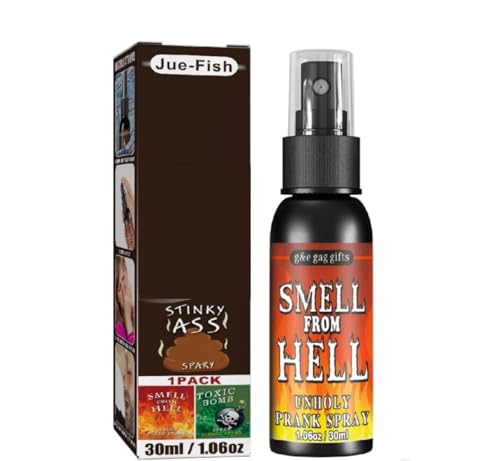GNAUMORE Stinkender Furz-Spray,Stinkende Spray,Interessantes Stinkendes Spray,Stinkende Spray,Schrecklicher Geruch Spray,Furz Spray Stinkbombe Arsch Streich,Stinky Liquid Fart,30ml GNAUMORE Stinkender Furz-Spray,Stinkende Spray,Interessantes Stinkendes Spray,Stinkende Spray,Schrecklicher Geruch Spray,Furz Spray Stinkbombe Arsch Streich,Stinky Liquid Fart,30ml von GNAUMORE