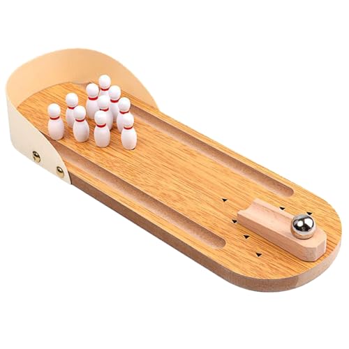GNAUMORE Tisch Bowling Set,Mini Desktop Bowling,Tisch Mini Bowling Game Set,Tisch Desktop Bowling,Hölzernen Spiel Kegelspiel,Kegelspiel Für GNAUMORE Tisch Bowling Set,Mini Desktop Bowling,Tisch Mini Bowling Game Set,Tisch Desktop Bowling,Hölzernen Spiel Kegelspiel,Kegelspiel Für von GNAUMORE