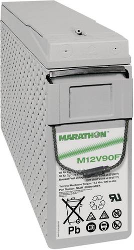 GNB Marathon EXIM12V90FT NAMF120090HM0FB Bleiakku 12V 86Ah Blei-Vlies (AGM) (B x H x T) 105 x 270 x von GNB Marathon