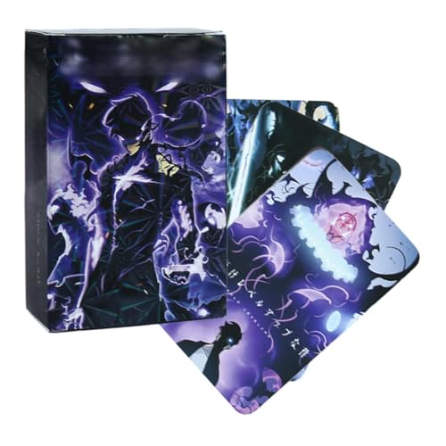 GNHG Solo Leveling Postkarte,Anime Postkarten,Collectible Postcards,Solo Leveling Figur,Postkartenbuch,Anime Postkarte Lomo Cards,(Lomo-Karten und Aufkleber) (Stil D) von GNHG