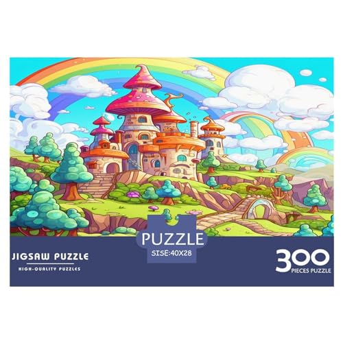Wunderland Puzzle 300 Teile Puzzle Kinder Lernspiel 300 Stück Puzzle Puzzles Für Erwachsene Geschicklichkeitsspiel Für Die Ganze Familie Raumdekoration Ab 14 Jahren von GNMRTFEAE