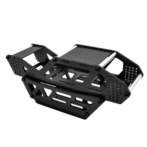 GNOVIATL 1/24 RC Crawger Car Roll Cage Frame Chassis Body Shell Kohlefaser -Upgrade -Teile, die mit SCX24 -Modellen kompatibel sind GNOVIATL 1/24 RC Crawger Car Roll Cage Frame Chassis Body Shell Kohlefaser -Upgrade -Teile, die mit SCX24 -Modellen kompatibel sind von GNOVIATL