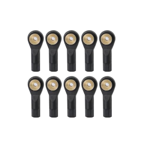 GNOVIATL 10 pcs Kunststoff M2 M3 Stabendkugelgelenk 19mm 26 mm 27 mm 30 mm für 1 10 Skala RC Crawler Car Buggy Boat Flugzeug kompatibel mit verschiedenen RC -Modellen(M2 19mm) von GNOVIATL