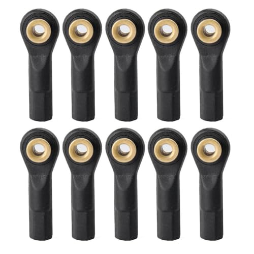 GNOVIATL 10 pcs Kunststoff M2 M3 Stabendkugelgelenk 19mm 26 mm 27 mm 30 mm für 1 10 Skala RC Crawler Car Buggy Boat Flugzeug kompatibel mit verschiedenen RC -Modellen(M3 30mm) von GNOVIATL