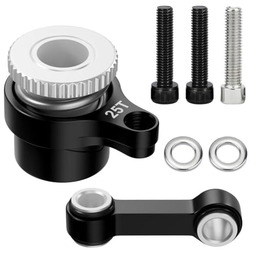 GNOVIATL 25T Aluminium Servo Horn Arm Saver kompatibel mit 1/14 1/16 Mojave 1/18 Grom RC -Autoteilezubehör GNOVIATL 25T Aluminium Servo Horn Arm Saver kompatibel mit 1/14 1/16 Mojave 1/18 Grom RC -Autoteilezubehör von GNOVIATL