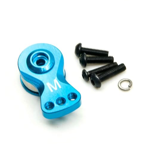 GNOVIATL 25t Einstellbarer Servoarmhornkompatibel mit RC -Auto Digital Coreless Servo Large Drehmoment Servo -Teile(M Blue) von GNOVIATL