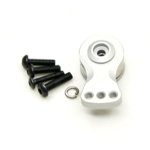 GNOVIATL 25t Einstellbarer Servoarmhornkompatibel mit RC -Auto Digital Coreless Servo Large Drehmoment Servo -Teile(M Silver) von GNOVIATL