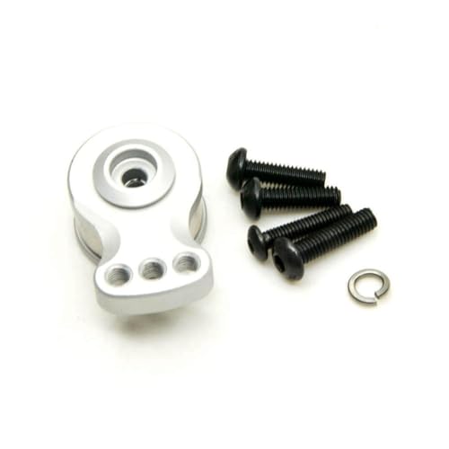 GNOVIATL 25t Einstellbarer Servoarmhornkompatibel mit RC -Auto Digital Coreless Servo Large Drehmoment Servo -Teile(S Silver) von GNOVIATL