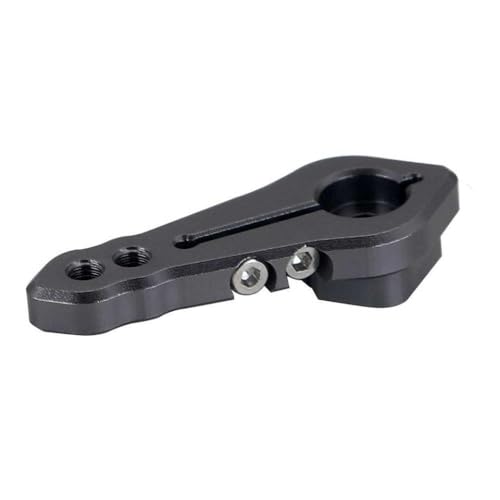 GNOVIATL 37 mm Metall RC Servo Arm 25T Zahn 1pc Lenkungsteil kompatibel mit 1 10 -Skala -RC -Crawler -Autos und TRX6 -Modellen(Titanium Color) von GNOVIATL