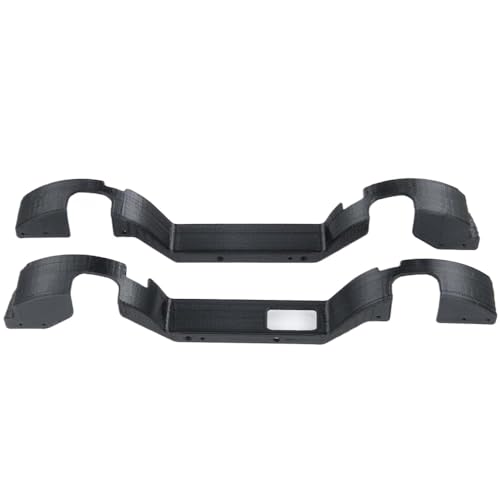 GNOVIATL 3D -gedrucktes Chassis -Kotflügelkotflügelkot Dekorationsteuerteil kompatibel mit 1 18 -Skala K10 F150 -Modell(for TRX4M Bronco) von GNOVIATL