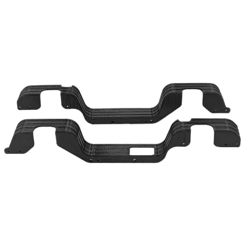 GNOVIATL 3D -gedrucktes Chassis -Kotflügelkotflügelkot Dekorationsteuerteil kompatibel mit 1 18 -Skala K10 F150 -Modell(for TRX4M Defender) von GNOVIATL
